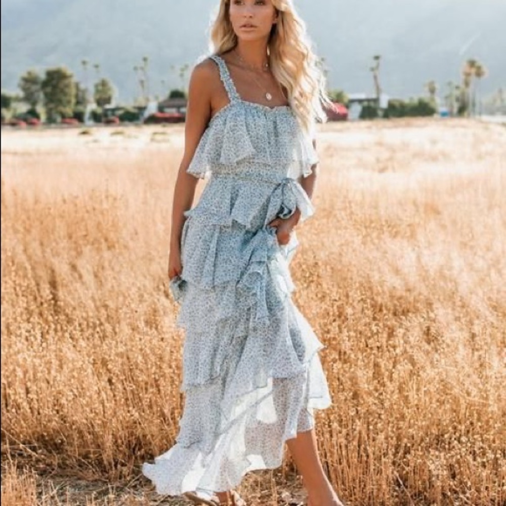 NWT Vici tiered dress